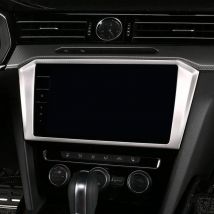 For VW Volkswagen Passat B8 / Arteon / Wagon 2017-2022 Stainless 9.25“ GPS Screen Navigation Frame Trim Sticker Car styling