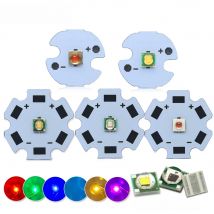 High Power LED 3W 1W 3535 XPE Chip Cold Warm White UV Royal Blue Deep Red Green IR RGBW 365 395 410 450 660nm 730 850 940nm Bead