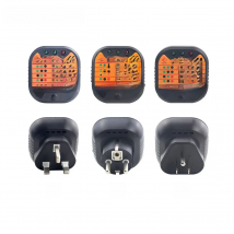 1 PC EU UK US Outlet Socket Tester Detector Circuit Polarity Voltage Plug Breaker Ground Zero Line Switch