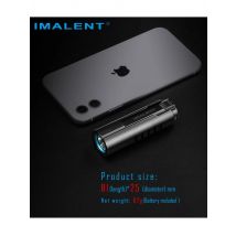 IMALENT LD70 EDC Powerful Flashlight 4000 Lumens Cree XHP70.2 LED Handlight Rechargeable Waterproof Torch for Camping and Hiking