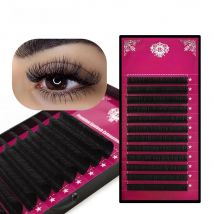ABONNIE 0.03-0.25 Eyelash Extension B/C/CC/D/DD PBT Classic Individual Eyelashes Supplies Natural Soft Lashes Extensions