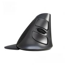 Delux M618G Rechargeable Vertical Wireless Mouse Ergonomic 4000 DPI Optical Mice with Removable Palm Rest For Computer