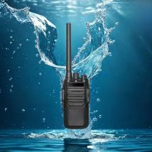 New IP68 Waterproof UHF PMR 446MHz Walkie Talkie OS-FT580 with LED Display Type-C Charger Wireless Copy Two-way Radio