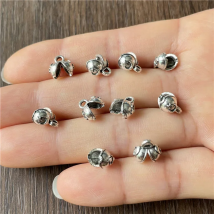 20pcs Turkey Stellaland National Emblem Package Buckle Jewelry Making DIY Handmade Prayer Beads Pendant End Accessories