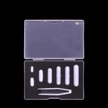 INTLLAB 7pcs Mixed Size Stir bar PTFE Magnetic Stirrer Mixer Stir Bars