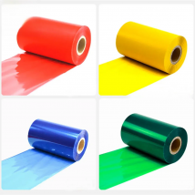 50 60 70 80 90 100 100mm *300m Blue Red Green Color Wax Ribbon Thermal Transfer Ribbon for Paper Label Printer Barcode Ribbon