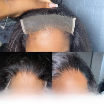 Invisible HD Lace Frontal Closure 5x5 Lace Closure Only Pre-plucked Body Wave Remy Human Hair Melt Skins HD Lace For Black Women