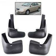 Car Mudflap For Toyota Corolla E120 E130 2002 2003 2004 2005 2006 2007 2008 Mudguard Mud Flaps Splash Guard Fender