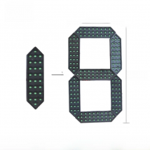 12 Inch 7 Segment Outdoor Waterproof Digital Number Board For LED Gas Station Electronic Fuel Price Time And Temp Sign