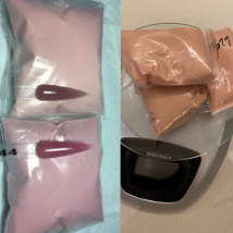 50G Nude Nail Art Acrylic Powder,Pink Extension/Dipping/Engrave Nail Acrylic Powder for Nail Rebuild Powders Factory Wholesale