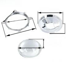 1Set 77mm 78mm LED Optical glass  Lens Reflector+ 82mm Reflector Collimator + Fixed Bracket for 50W -200W High Power LED Chips