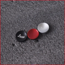 Metal Concave Surface Camera Soft Shutter Release Button For Leica M6 M3 MP M8 M9 X1 X2 M10 M240 with Rubber Ring