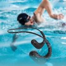 AIKSWE Swimming Earphones Bluetooth Wireless Headphones 8GB IPX8 Waterproof Earbuds MP3 Music Player Sports Headset For Xiaomi