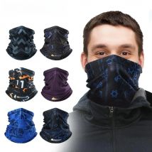 Winter Cycling Bandana Thermal Neck Warmer Scarf Running Ski Hiking Hunting Fishing Bicycle Snowboard Sports Face Mask Men Women