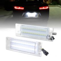 2 pezzi Canbus LED luce targa bianca per Alfa Romeo 147 156 159 166 Brera Giulietta tipo 940 MiTo Romeo GT Spider 939
