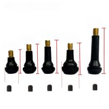 10 pcs TR413 short black three chloro ethylene propylene rubber tire without inner tire wheel tire on the valve parts