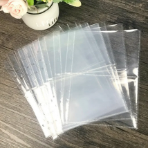 10PCS Standard A5 Binder Sleeves 1P 2P 4P Transparent Photo Album Binder Refill Inner Sleeves KPOP Lomo Cards Photocard
