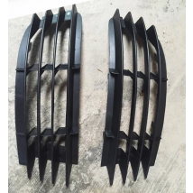 For Golf 5 R32 ABS Black front Bumper Mesh Grille side fog light Grills For VW Golf5 MK5 R32 Bumper 2005-2009