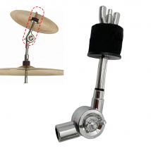 6inch Cymbal Stacker Attachment Arm Adjustable Rod Lever Cymbal Extension Mount Holder  for 12mm Cymbal Stand Tops Rod Arm