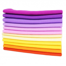 1.2MM Yellow Purple Smooth High Density Soft Felt,DIY Cloth For Home Sewing Dolls &Crafts, Toys Decoration Material / Non-Woven