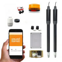 200KGS Automatic Dual Arms Electric Swing Door Gate Opener Operator Motor Actuator Closer Swing Gate Opener for Access Control