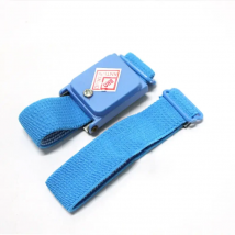 1PCS Wireless Wrist Strap With Metal Bowl In Hand Blue Antistatic Cordless Antistatic Bracelet