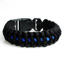 Police Paracords Outdoor Survival Multifunctional Braided Bracelet Camping Emergency Hand Rope Bracelet Camping Hiking