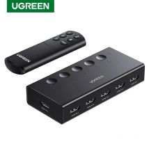 UGREEN Switch HDMI 5 in 1 uscita 4K@60Hz, splitter HDMI con telecomando Selettore switcher HDMI a 5 porte Supporto 3D CEC HDR HDCP2.2 PS5/4