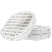 DOGNESS original 3 pieces replace filters for Pet cat  Water Fountain with three stage filteration replace for 2 to 4 weeks