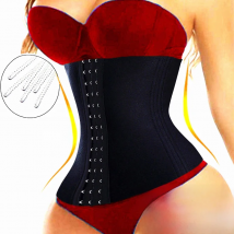 XXXXXXS Corset Slimming Waist Trainer Modeling Belt Women Dress Underwear Body Shaper Waist Cincher 8 Steel Bone Girls Shapewear