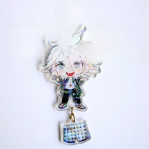 Custom Keychains Cartoon Llavero Key Chain Photo Customized Anime Charms Hologram Clear Acrylic Personalized Designer Keychains