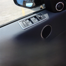 4 Pcs For Land Rover Range Rover Sport RR Sport 2014-2017 Car Accessories ABS Chrome Window Lift Switch Frame Cover Trim