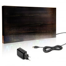 39CM HD P3 Led Moudle Display RGB WiFi Programmable Scrolling Message LED Sign Panel Open Billboard Store Display Foldable Stand