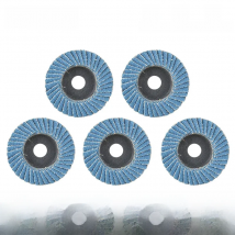 XCAN Sanding Wheel 5pcs 2inch 50mm Flap Polishing Disc Grinding Wheel Blade for Angle Grinder 80 Grit Abrasive Tool Sanding Disc