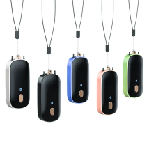 Wearable Necklace Air Purifier Rechargable Ionizer Ozone Generator Negative Ion Remove Formaldehyde Smoke Car Mini Air Cleaner