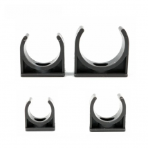 10pcs PVC 20mm 25mm 32mm 40mm Water Pipe Clamp PVC PPR Pipe Support Garden Irrigation Connector hard tube bracket
