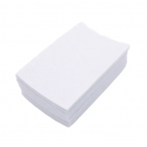 40Pcs/Lot 10*15cm White Felt Fabric Nonwoven Sheets For Needlework DIY Sewing Handmade 1 MM Thickness Polyester  Cloth