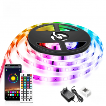 LED 5050 RGB Strip Light  APP Control Color Flexible Ribbon luces led light strip RGB led light strip