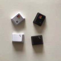 PBT Keycaps MAC Commond And Option Keys Dye-Sublimation Cherry MX Key Caps For MX Switches Mechanical Gaming Keyboard