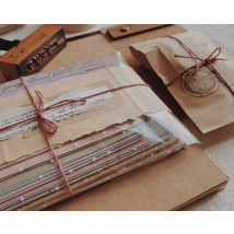 260 Sheets Vintage Scrapbooking Material Paper Kit Junk Journal Decorative Paper Handmade Craft Paper Scrapbooking Supplies