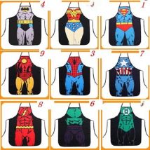 12 Colors Aprons Kitchen Personalized Digital Printed Sexy Funny Apron For Women Man BBQ Cleaning Cooking Apron Daily Home Use