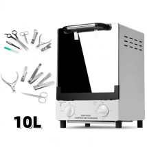 10L UV Ad Alta Temperatura Hot Metal Strumento disinfezione Cabinet Timer Scatola di Pulizia Odontoiatria per Manicure Sterilizzatore di Calore Secco Casa