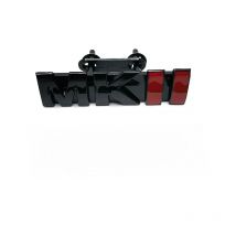 Gloss Black MKII Grill Outlet Letter Logos GOLF 2 Trunk Emblem MK2 3D Car Stickers