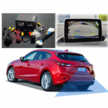 Vkauto For Mazda 3 Mazda3 Hatchback BM BN 2014~2018 For Mazda Connect Add Backup Reverse Parking Camera C20 Pins Adapter Cable