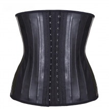 MUKATU Latex Waist Trainer Corset Belly Slim Belt Body Shaper Modeling Strap 25 Steel Boned Waist Cincher Gaine Amincissante