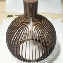 Black White Blue Walnut Color Foscarini Solid Wood Cage Pendant Light Black Bamboo Lamp Lighting Fixtures VIP Drop Shipping