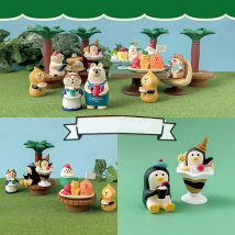 Japanese Ornaments ZAKKA Garden Coffee Scene Decoration Shooting Props Miniature Resin Cat Birthday Gift Collection