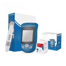 Sinocare Safe AQ UG Blood Glucose Meter Uric Acid Test Kit & Glucose Strips/Uric Strips for Diabetes Gout Pregnant Glucometer