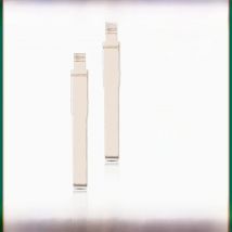 10PCs/Lot Replacement #109 Flip Key Remote Car Blank Uncut Key HU101 Blade KD VVDI For Ford Focus Mondeo Fusion Fiesta Galaxy