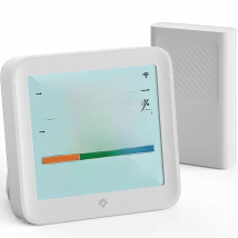 Weather Station Indoor Outdoor Wireless Thermometer Hygrometer With 1 Remote Sensor Temperature And Humidity Gauge Meter Monitor